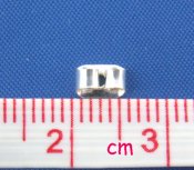 X. Bakdel till Örstickare. SP. 4mm. 50par.