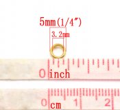 C. Enkelring 5x0.9mm. Rund. GP. ca240st