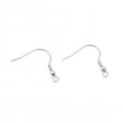 Fiskkrok, fish hook, stailess steel, rostfritt, örhängen