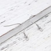 Fiskkrok, fish hook, stailess steel, rostfritt, örhängen