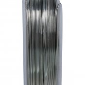 X. Silverfärgad koppartråd 0,8mm. Ca 3,3m.
