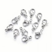 klolås rostfritstål, stainless steel 12mm