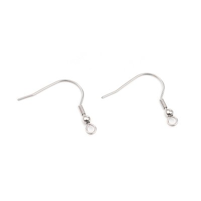 Fiskkrok, fish hook, stailess steel, rostfritt, örhängen