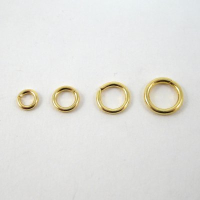 Motring metallring guldpläterad